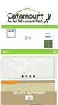 Mobile Screenshot of catamounttrees.com